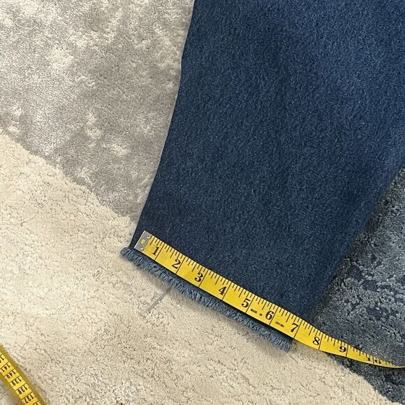 Carhartt Overalls Bib Mens Size 36x32 Workwear Carpenter Blue Denim Logo - Picture 5 of 16